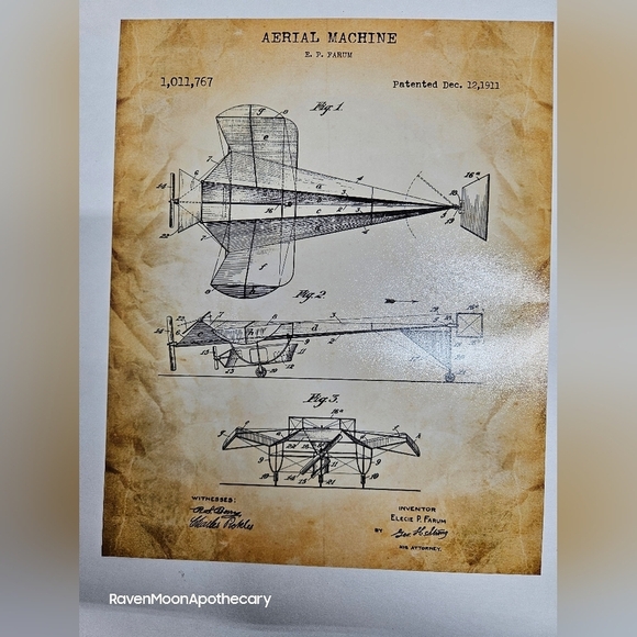 4 PC New Plane Art 8 x 10 - Picture 4 of 7